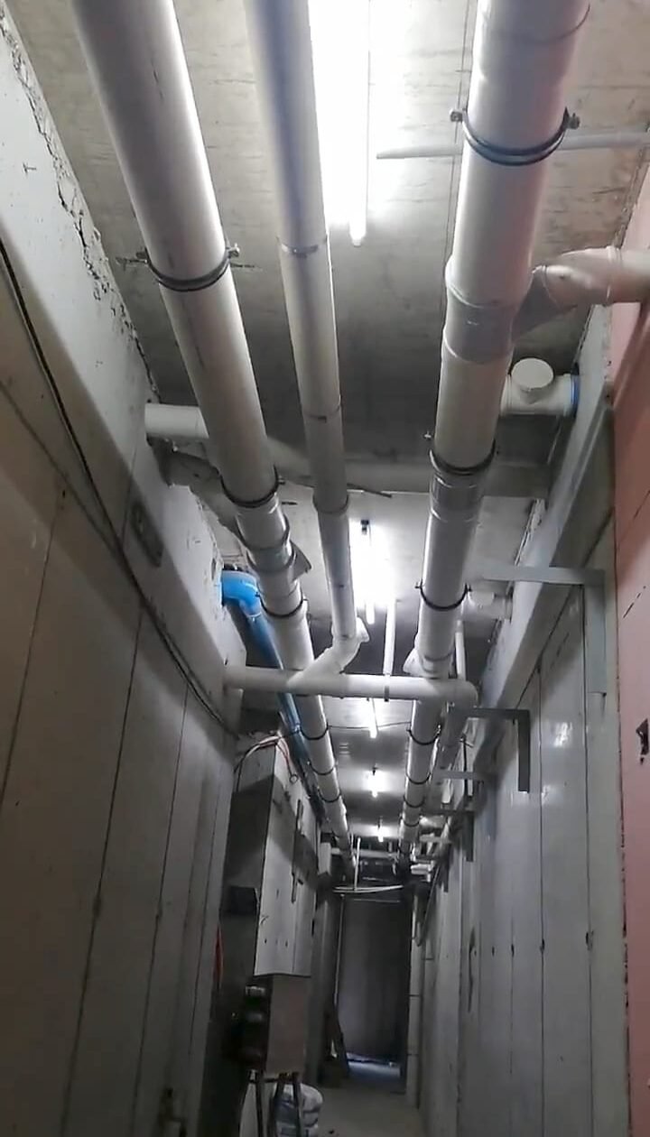 Obra e instalación sanitaria